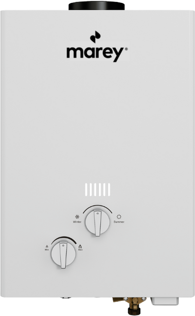 Marey GA10FNG 2.64 GPM 68,240 BTU NG Natural Gas Tankless Water Heater New