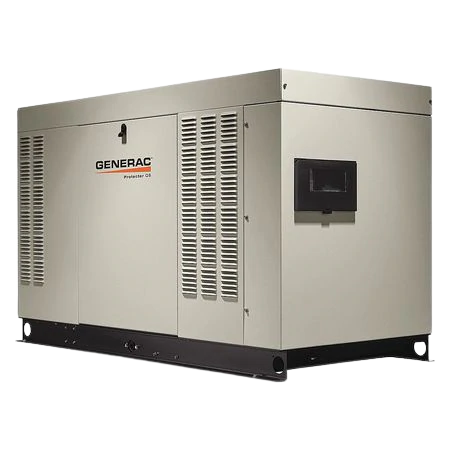 Generac Protector RG04524GNAC 45kW Liquid Cooled 3 Phase 120/208V Standby Generator CARB New