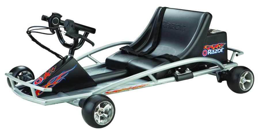 Razor Ground Force Up To 45 Minute Run Time 12 MPH Electric Go Kart Black New