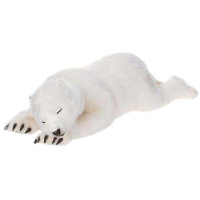 Hansa Creations 4043 Realistic Large Sleeping Polar Cub 40 Inch Stuffed Animal Toy New