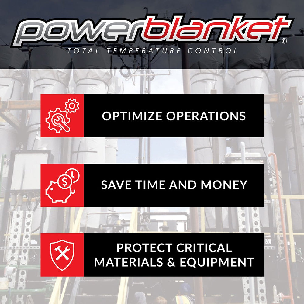 Powerblanket HB64ROOF 120 Volt Internal Preset 100 °F 48X48X48 Bulk Material Warmer New