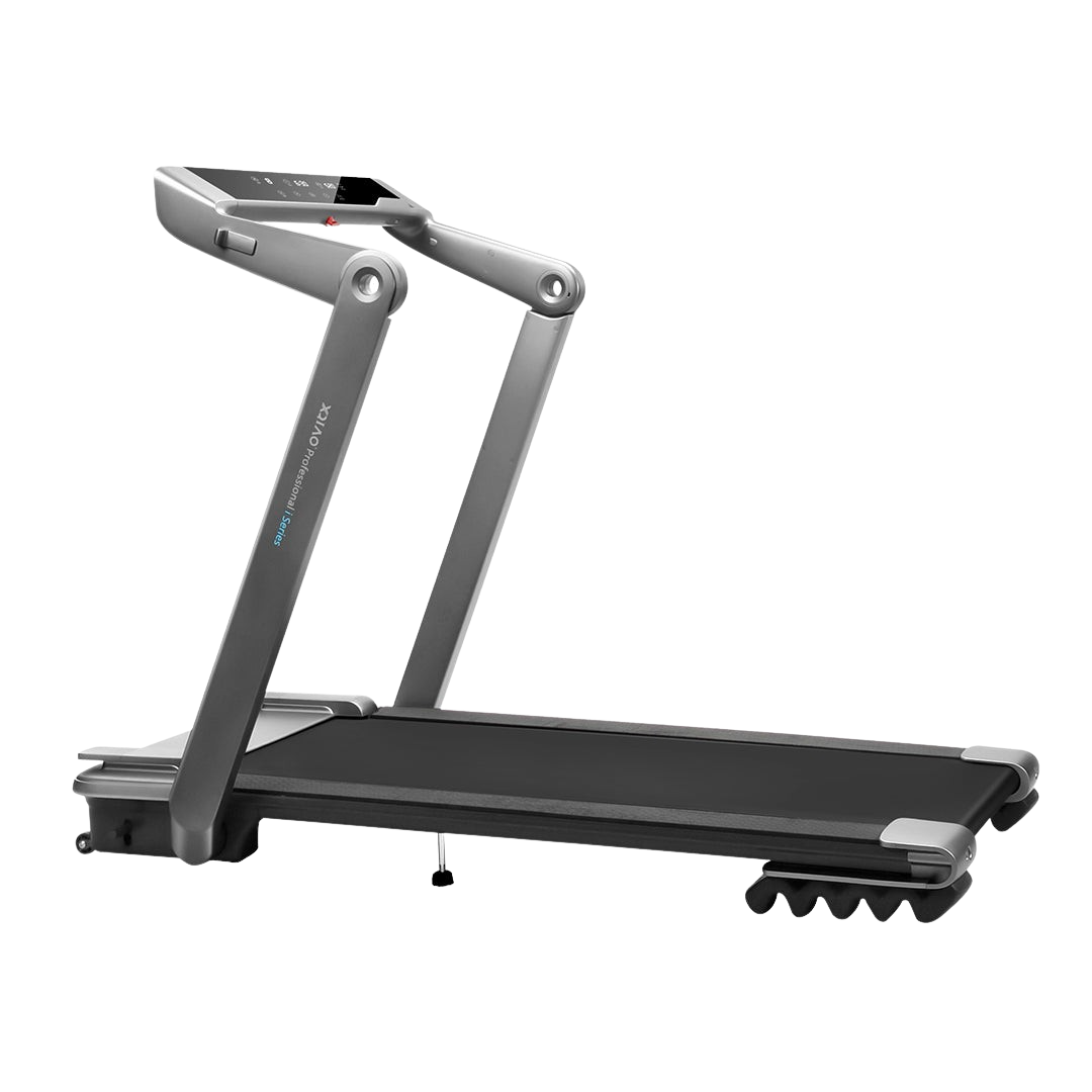 OVICX OS-TMILL-I1 Flat Folding Treadmill with Bluetooth Connectivity New