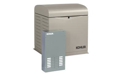 Kohler 12RESVL-100LC12 12KW Standby Generator with 100 Amp Automatic Transfer Switch and OnCue Plus New
