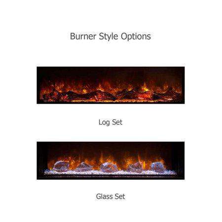 Modern Flames 100 Inch Landscape Full View 2 Series Electric Fireplace New