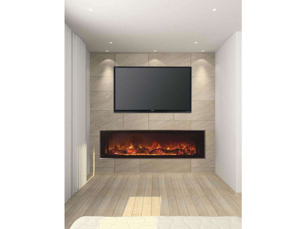 Modern Flames 120 Inch Landscape Full View 2 Series Electric Fireplace New