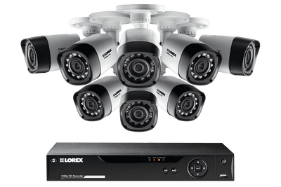 Lorex LHD88W HD 1080p 8 Camera 8 Channel DVR Surveillance Security System New