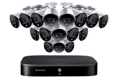 Lorex MPX0616W 16 Camera 16 Channel Indoor/Outdoor HD 1080P DVR Surveillance Security System New