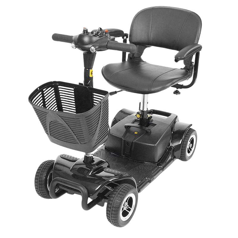 Vive Health MOB1027 4-Wheel Swivel Seat Mobility Scooter Black New