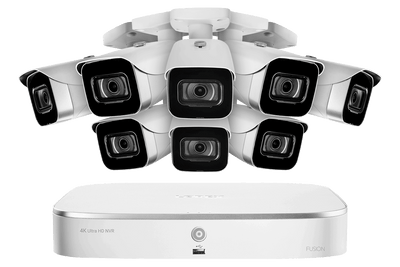 Lorex N4K2-88WB 8 Camera 8 Channel 4K 2TB 8MP IP Security Surveillance System New