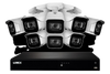 Lorex N4K3-168WB 16-Channel Fusion NVR System with Eight 4K (8MP) IP Cameras Security Surveillance System New