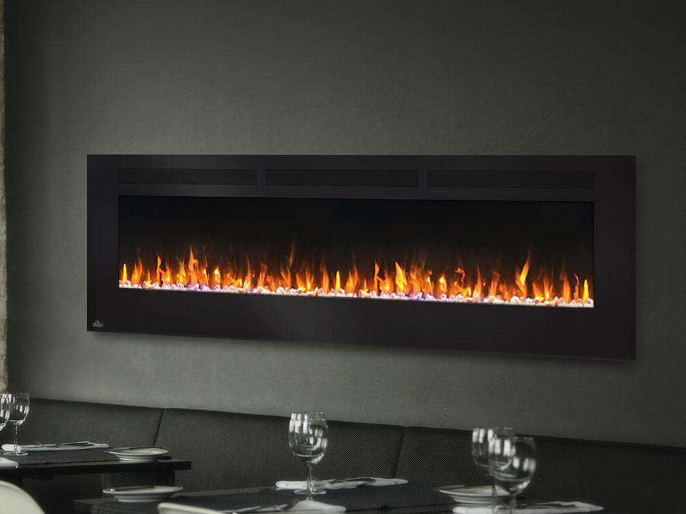 Napoleon NEFL72FH 72" Allure Linear Wall Mount Electric Fireplace New