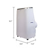 Soleus Air PSH-08HP-01 8,000 BTU 115V Portable Air Conditioner with Heat Pump New