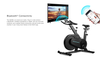 OVICX OS-EBIKE-Q200-B Stationary Exercise Bike With LCD Data Monitor and Bluetooth New