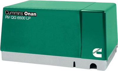 Cummins Onan QG 6500 6.5kW RV Generator 6.5HGJAB-904 RV Propane Single Phase 120 Volt Air Cooled New