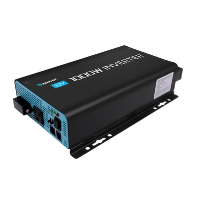Renogy R-INVT-PGH1-10111S-US 1000W 12V Pure Sine Wave Inverter with Power Saving Mode (New Edition) New