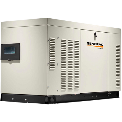 Generac Protector RG04845JNAX 48kW Liquid Cooled 3 Phase 120/240V Standby Generator New