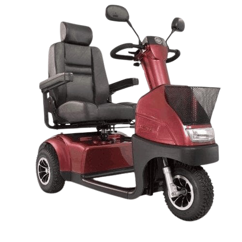 Afikim Afiscooter C3 Standard 3-Wheel Electric Mobility Scooter Red New