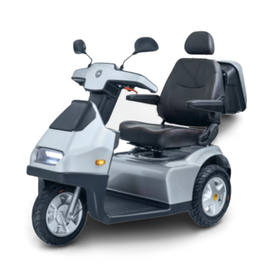 Afikim Afiscooter S3 3-Wheel Electric Mobility Scooter Silver New