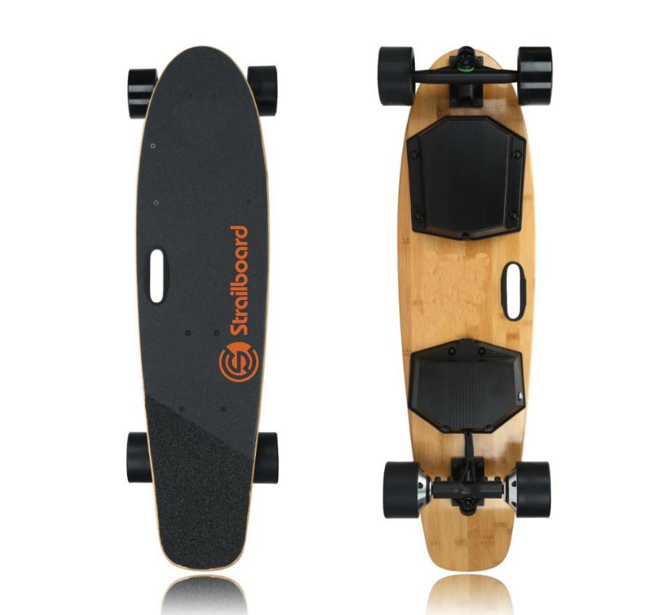 Strailboard V2 Pro 38 Inch Dual Motor Wheel Off Road Longboard Electric Skateboard New