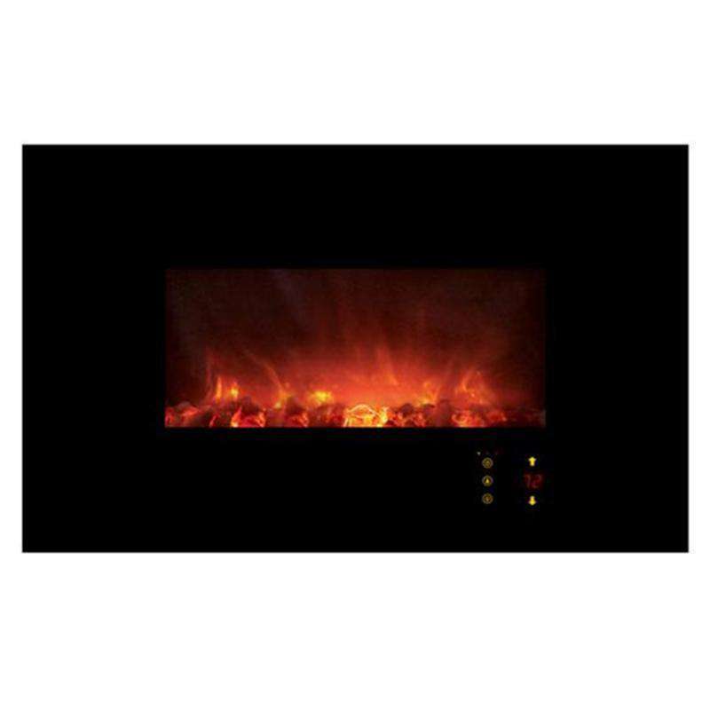 Modern Flames Ambiance CLX2 45" Electric Fireplace w/Black Glassface