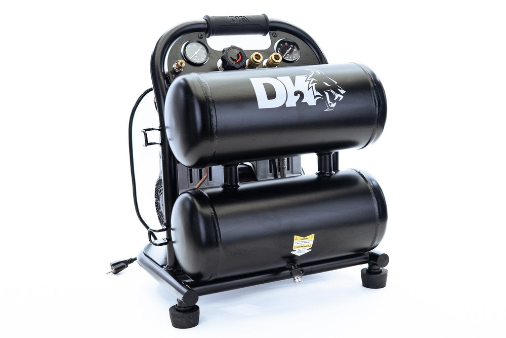 DK2 AC02G 2 gal. 125 PSI Portable Silent Electric Air Compressor
