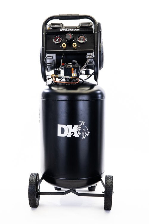 DK2 Air Compressor 150psi 2HP: 20 Gallon Ultra Silent AC20G