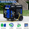 DuroMax XP15000EH 12500W/15000W Dual Fuel Electric Start Generator New