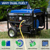 DuroMax XP5500EH 4500W/5500W Dual Fuel Electric Start Generator New