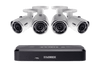 Lorex LN10802-84W 4 Camera 8 Channel NVR 2K IP Indoor/Outdoor Surveillance Security System New