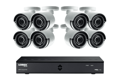 Lorex MPX2K88 Super HD 4MP 8 Camera 8 Channel DVR Surveillance Security System New
