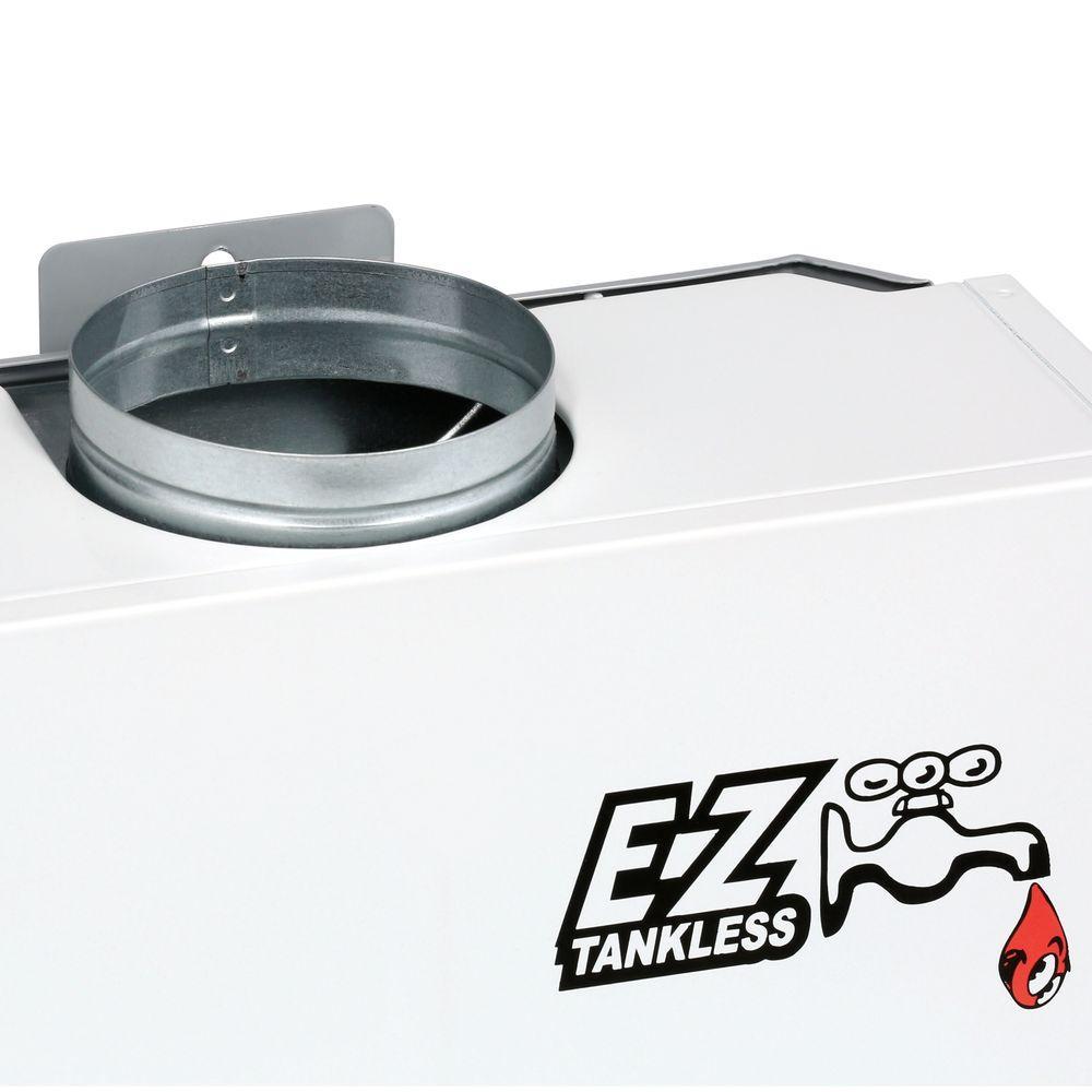EZ Tankless EZ-101-LP 2.0 GPM 42500 BTU Outdoor Propane Gas Portable Tankless Water Heater Open Box