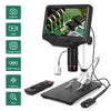 Andonstar AD407 7 Inch Display HDMI Soldering Digital Microscope For Phone Repairs New