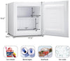 RW Flame D40W Compact Upright 1.1 Cubic Feet Chest Freezer White New