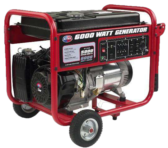 All Power America APGG6000 5000W/6000W Portable Gas Generator New