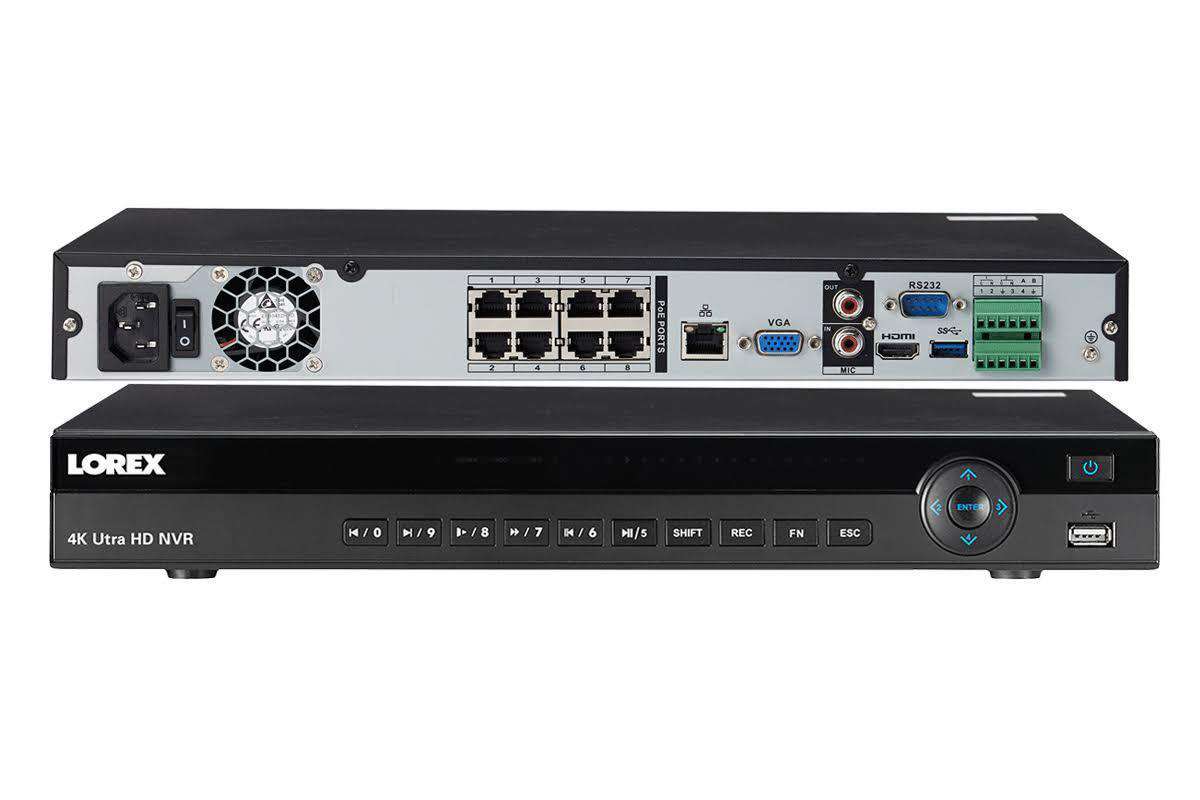 Lorex 4KHDIP1610 16 Camera 10 Channel Indoor/Outdoor 4K Ultra HD IP Security Surveillance System New
