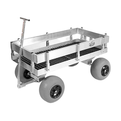 Alumacart ALUM315 Big Kahuna UV Decking with Rod Holders New