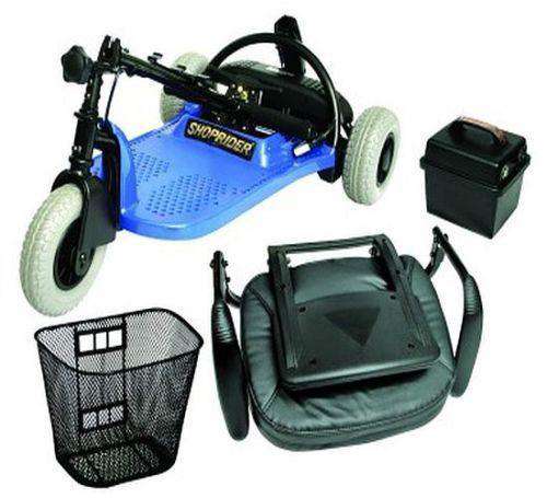 Shoprider ECHO 3-Wheel Mobility Scooter Blue New