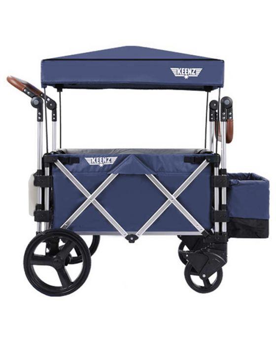 keenz 7s 2 seater wagon stroller Keenz 7s 5-Point Harness Light Weight Stroller Wagon with Canopy Blue New