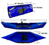 Tucktec Advanced 2020 Model 10 Ft Foldable Kayak Portable Lightweight Canoe Dark Yellow New
