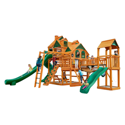 Gorilla Playsets 01-0090-AP Empire Extreme Cedar Swing Set and Residential Wood Playset New