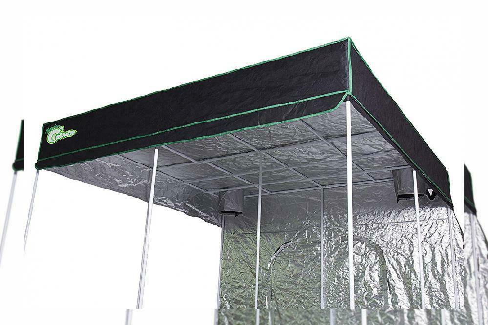material for grow tent Hydro Crunch D940009000 8 ft. x 8 ft. x 6.5 ft. Heavy Duty Grow Room T – FactoryPure