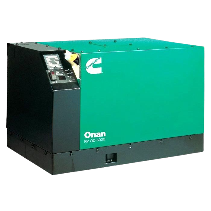 Cummins Onan QD 6000 6kW RV Generator 6HDKAH-1044 RV Diesel Single Phase 120 Volt Liquid Cooled New