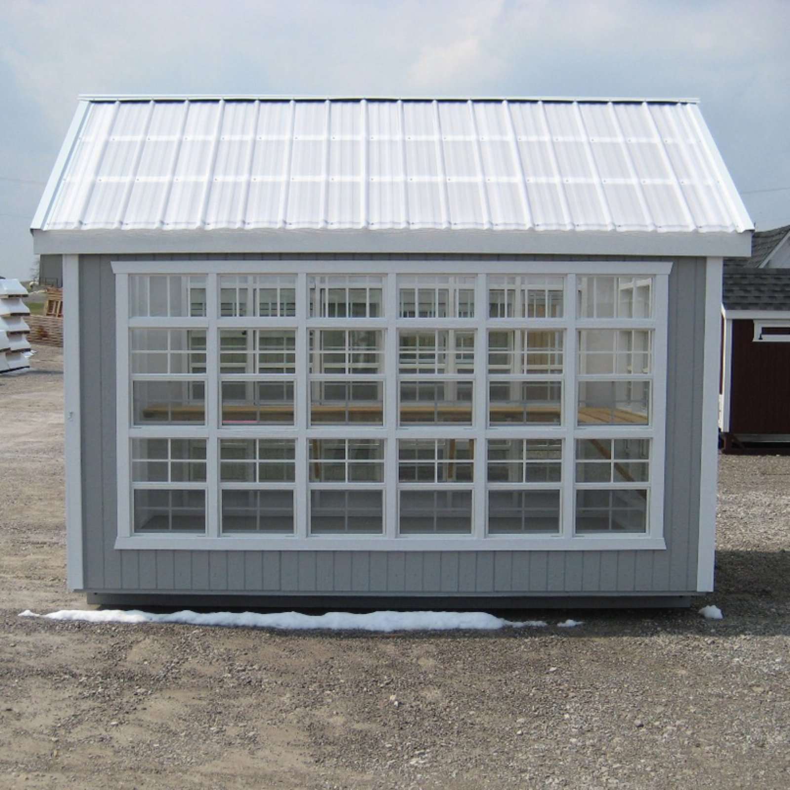 Little Cottage Company 10 ft. x 12 ft. Colonial Gable Greenhouse DIY Kit New