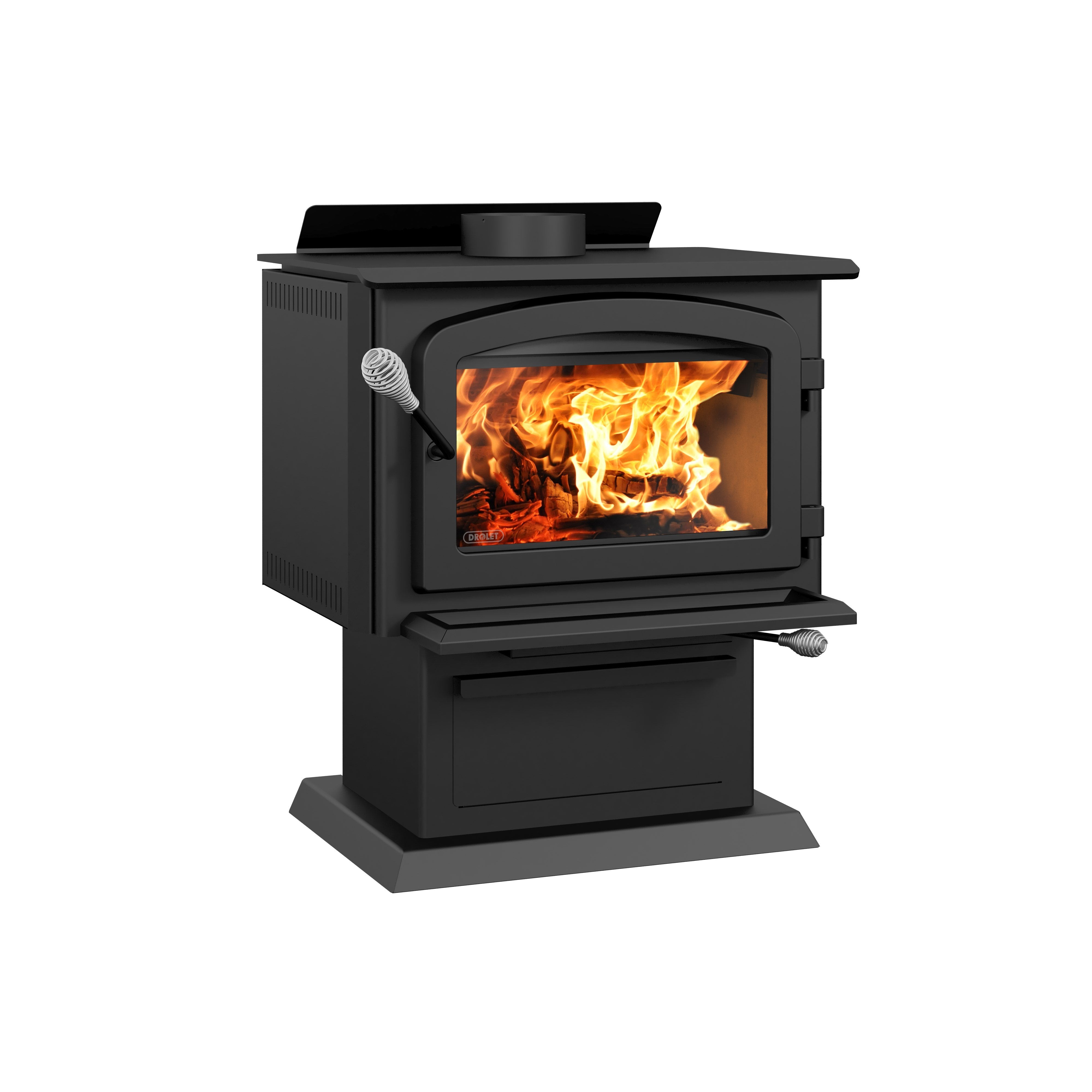 Drolet Blackcomb II EPA Certified 1,800 Sq. Ft. Wood Stove New – FactoryPure