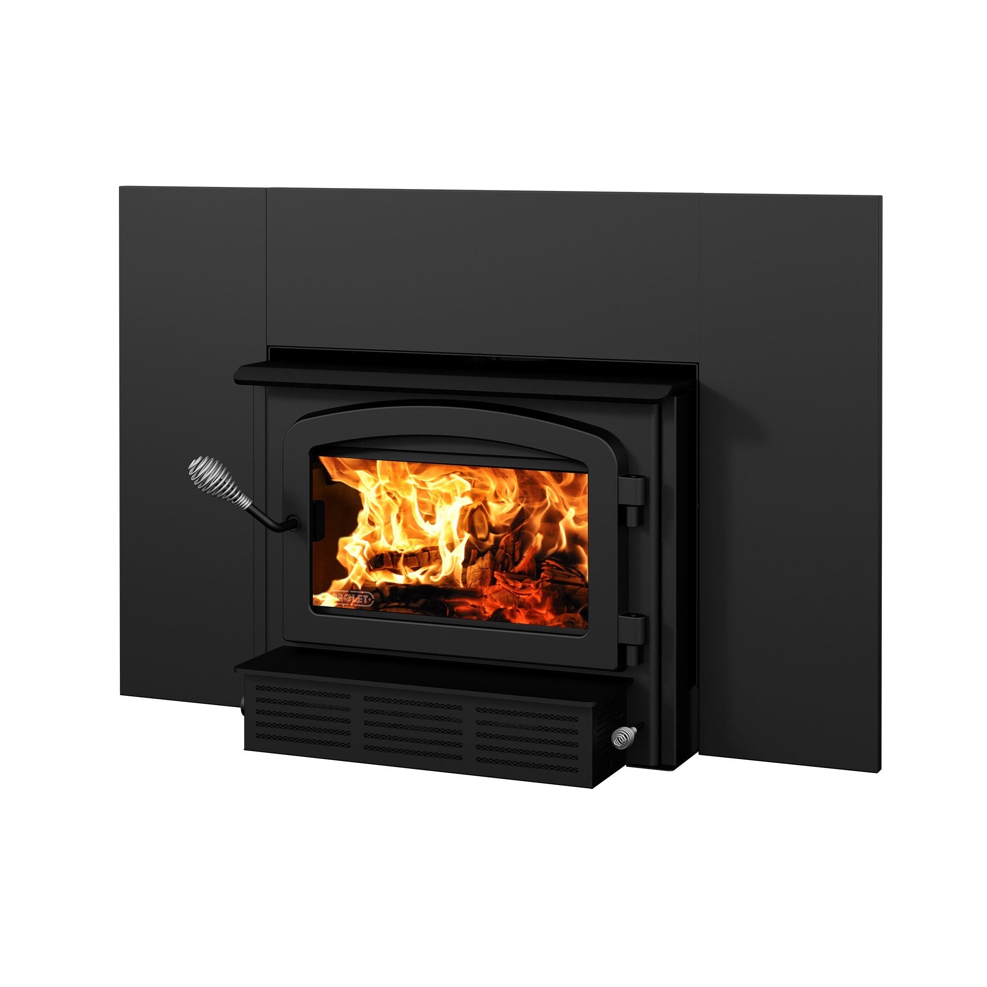 Drolet Escape 1500-I High Efficiency Wood Insert With Faceplate And Bl –  FactoryPure
