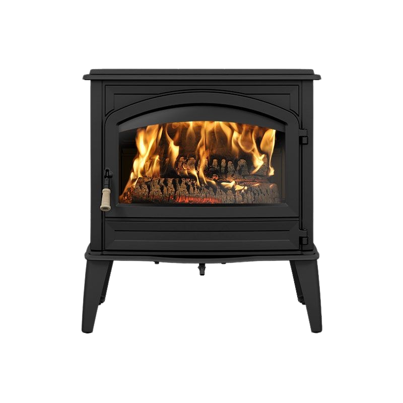Drolet Cape Town 1800 EPA Certified 2,000 Sq. Ft. Cast Iron Wood Stove On Legs New