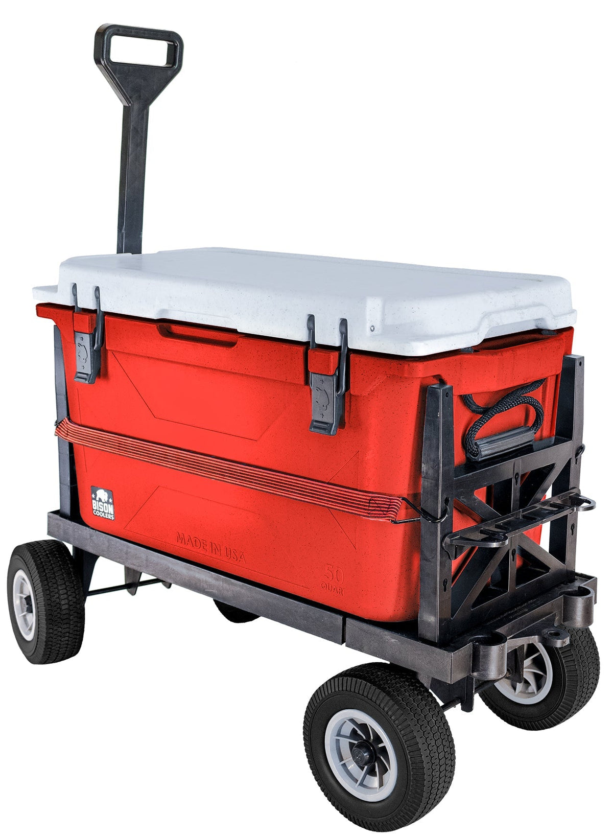 Mighty Max Cart Collapsible Outdoor Cooler Caddy and Fishing Cart New