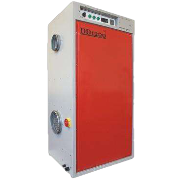 Ebac DD1200 460V Industrial Desiccant Dehumidifier - FactoryPure