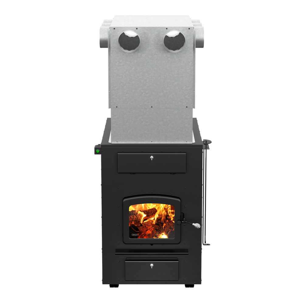 Drolet DF02003 Heat Commander 2,500 Sq. Ft. Wood Furnace New