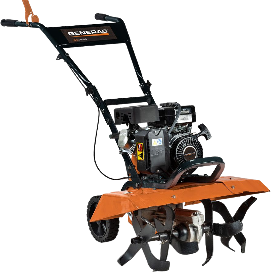 Generac GC2100R 21 in. Gas 98cc  Front-Tine Rototiller New